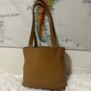 VINTAGE Coach Bleeker Bucket Tote British Tan #9305 Shoulder Bag Purse